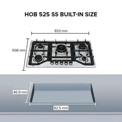 Snifz Hob SZ-525-SS