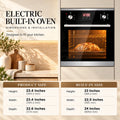 Snifz SZ-6501-AB Electric Built-in Oven – 64L, 9 Functions   Copy title