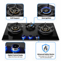 Snifz Smart Twist – 3 Burner Digital Gas Hob