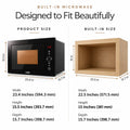 Snifz Built In Microwave Oven SZ-2505-B 25L with Grill