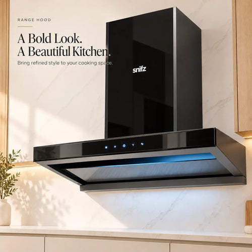 Snifz Twin 12 Kitchen Chimney – Auto Clean Range Hood